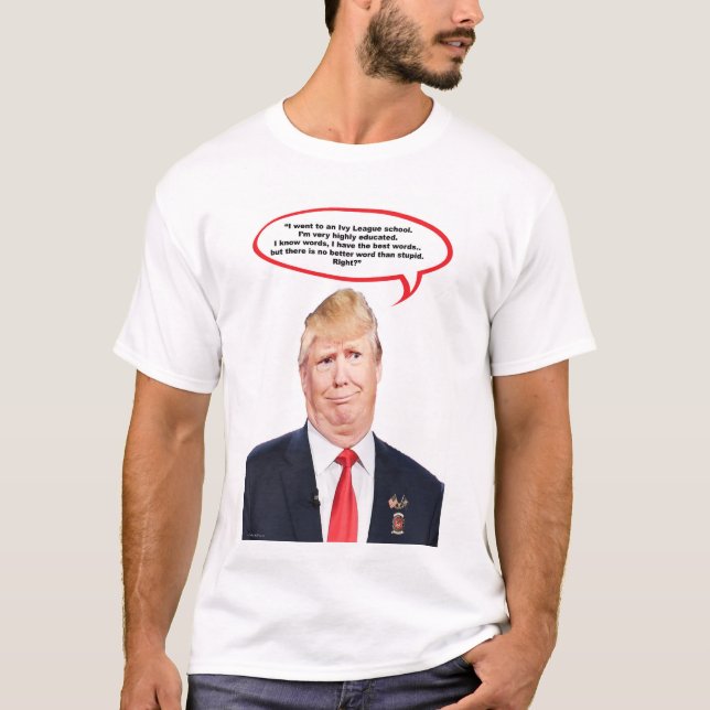 Trumped upp den utskrivavna T-tröja T Shirt (Framsida)