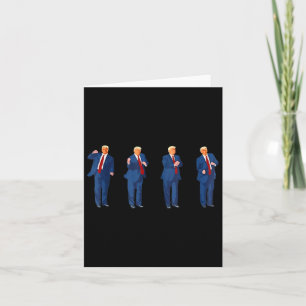Trumpedance 4:e juli Trump 2025 Kort