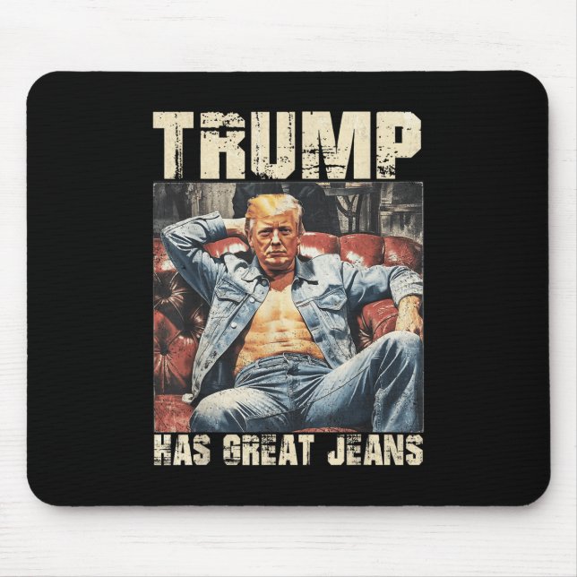 Trumpen har Underbara Jeans Funny Memay som säger  Musmatta (Framsidan)