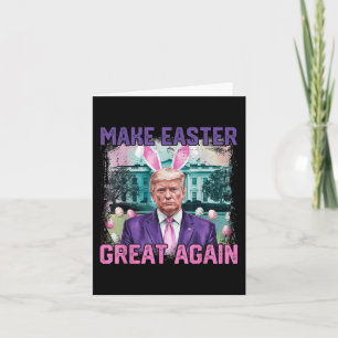 Trumpen Påsk gör Påsk Underbart igen till exempel Kort