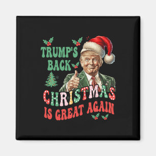 Trumpens bakre jul är Underbar igen. Magnet