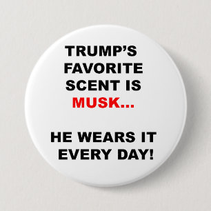 Trumpens favoritscent är Musk Knapp