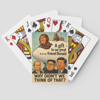 Trumpens nya flygplan från Qatar Casinokort