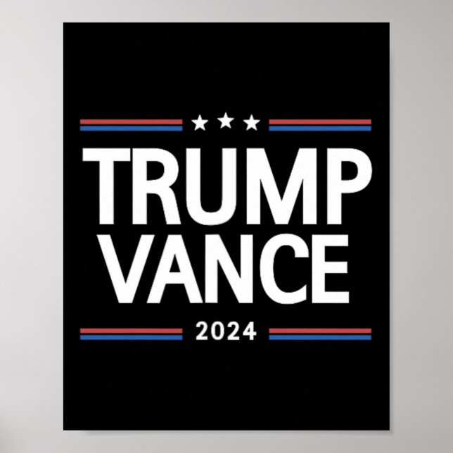 Trumpera bättre täckning än 5 g - 2 sidokörta poli poster (Framsidan)