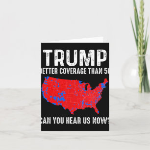 Trumpera bättre täckning än 5 g Karta America Poli Kort