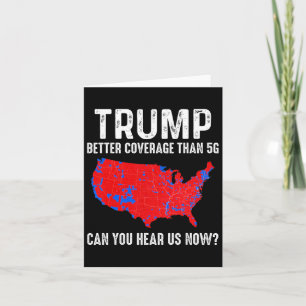 Trumpera bättre täckning än 5 g Karta America Poli Kort