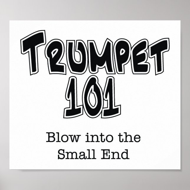 Trumpet 101 poster (Framsidan)