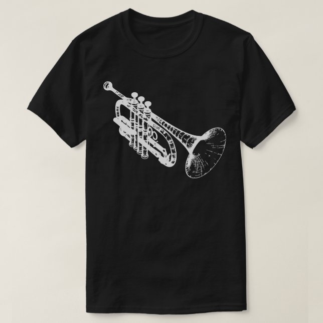 trumpet 3d-design t shirt (Design framsida)