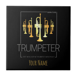 Trumpet Born är en trumpeter för musiker Kakelplatta