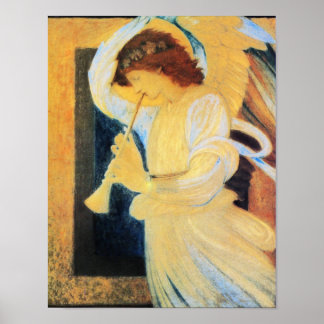 Trumpet, Burne-Jones Fine Art Poster