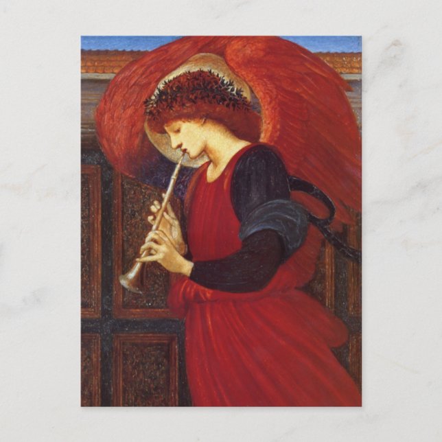 Trumpet, Burne-Jones Fine Art Vykort (Framsida)