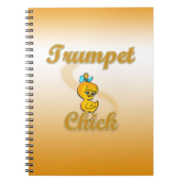 Trumpet Chick Anteckningsbok (Framsidan)