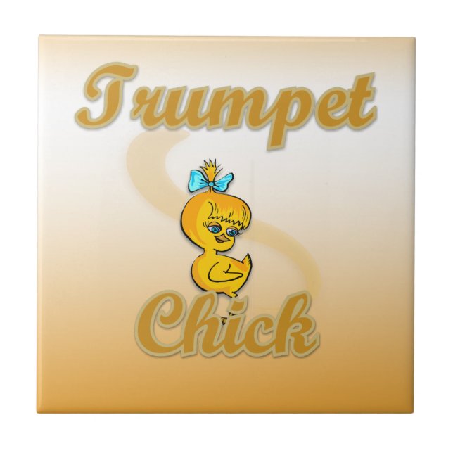 Trumpet Chick Kakelplatta (Framsidan)