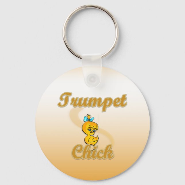 Trumpet Chick Nyckelring (Framsida)