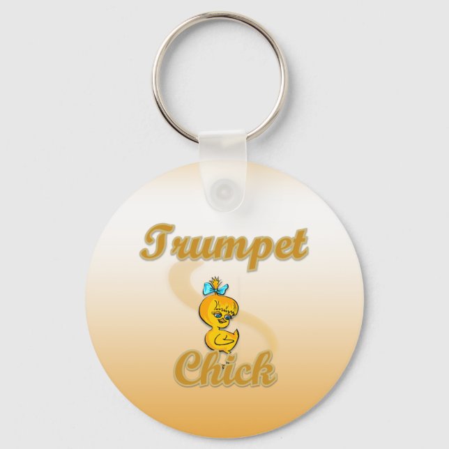 Trumpet Chick Nyckelring (Framsida)