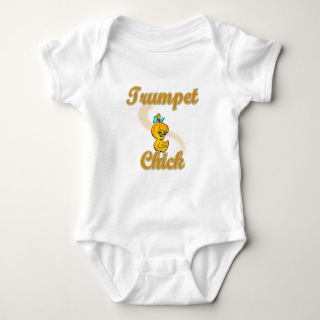 Trumpet Chick T-shirt (Framsida)