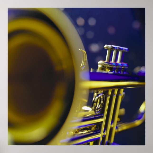 Trumpet Close-Up 3 Poster (Framsidan)