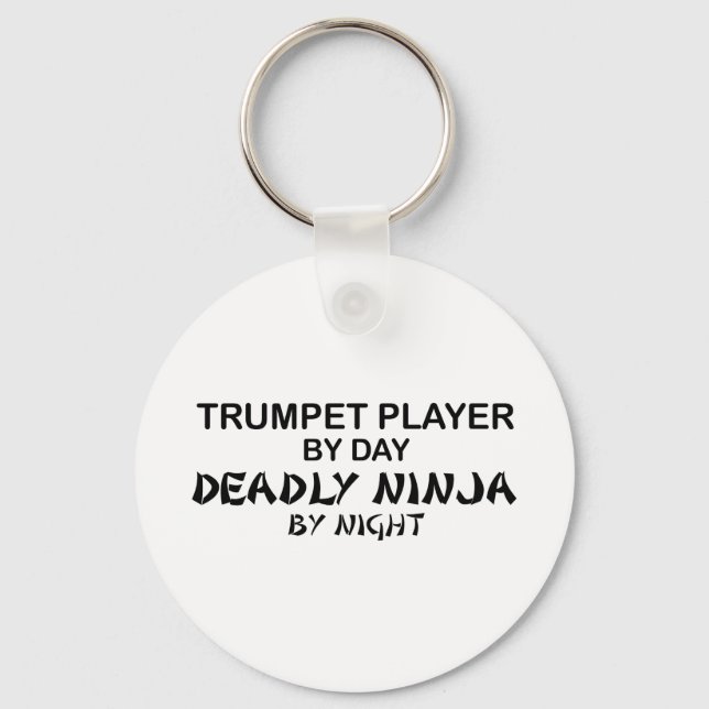 Trumpet Deadly Ninja by Night Nyckelring (Framsida)