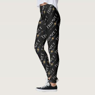 Trumpet Decorative Line Leggings