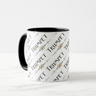 Trumpet Decorative Line Mugg