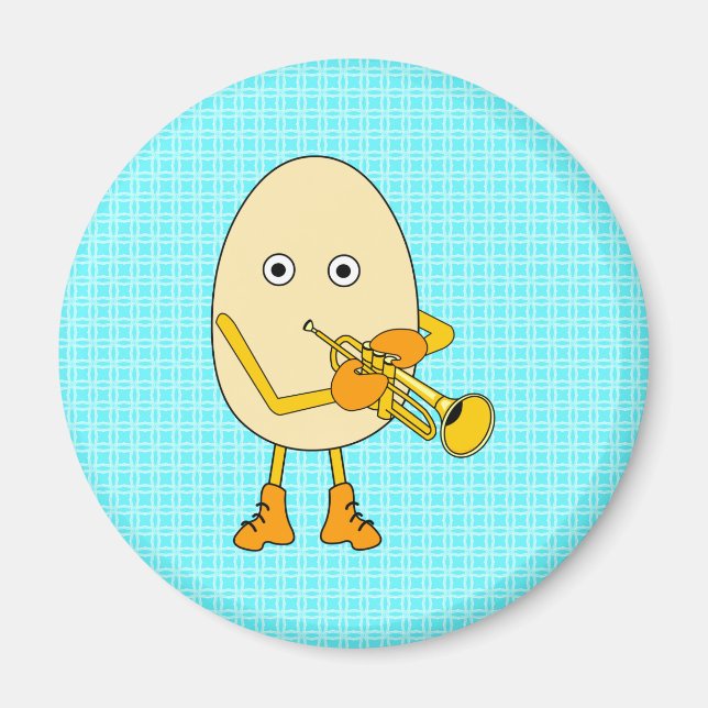 Trumpet Egghead Magnet (Framsidan)