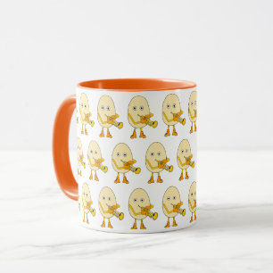 Trumpet Egghead Mugg