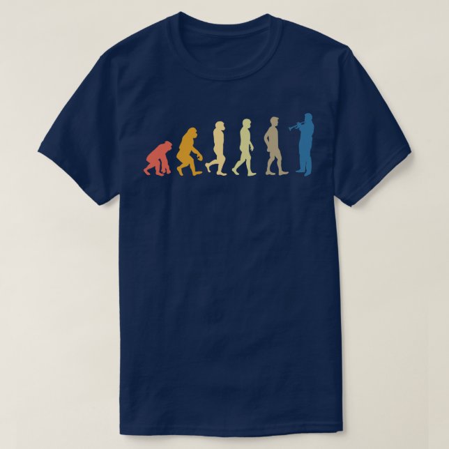 Trumpet Evolution 1 T Shirt (Design framsida)