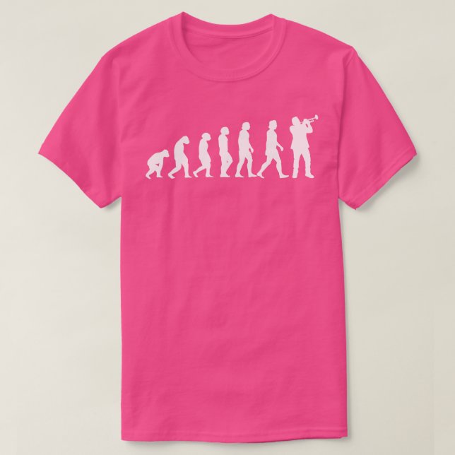 Trumpet Evolution 5 T Shirt (Design framsida)