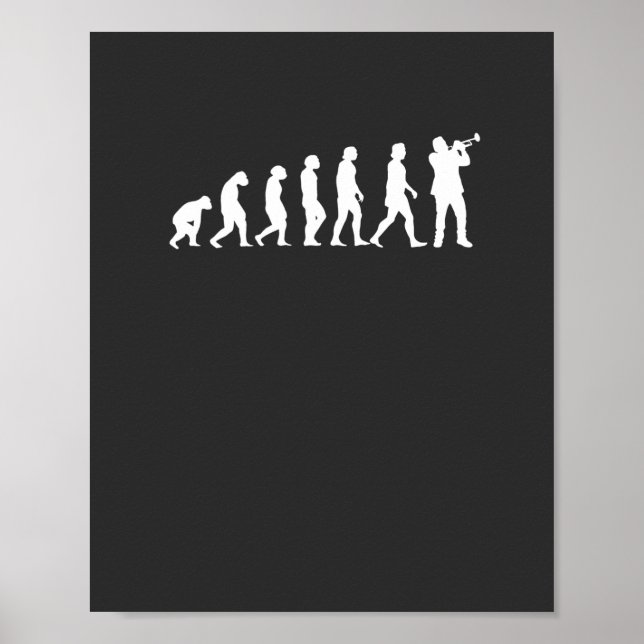 Trumpet Evolution Poster (Framsidan)