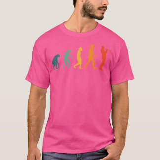Trumpet Evolution Retro Trumpets Pelare Trumpeter T Shirt
