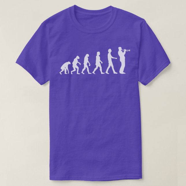Trumpet Evolution T Shirt (Design framsida)