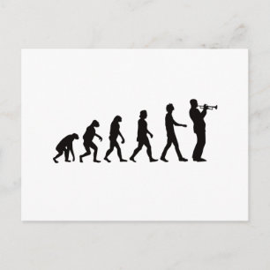 Trumpet Evolution Vykort