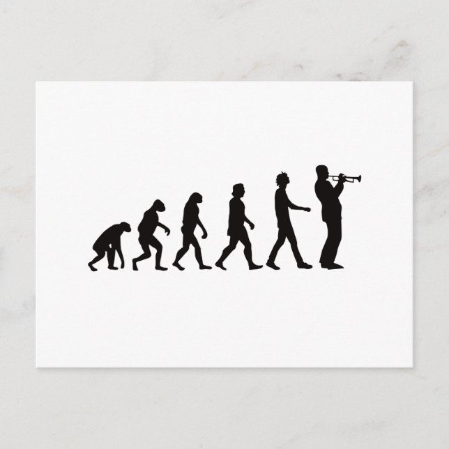 Trumpet Evolution Vykort (Framsida)