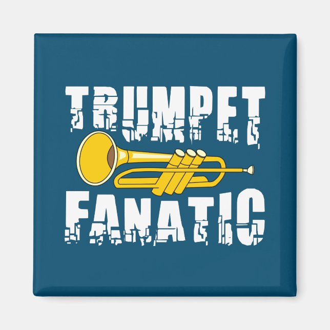 Trumpet Fanatic Magnet (Framsidan)