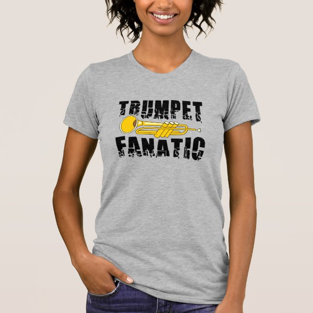 Trumpet Fanatic T Shirt (Framsida)
