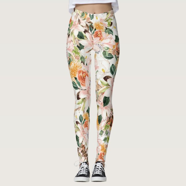 Trumpet Flower Leggings (Framsida)