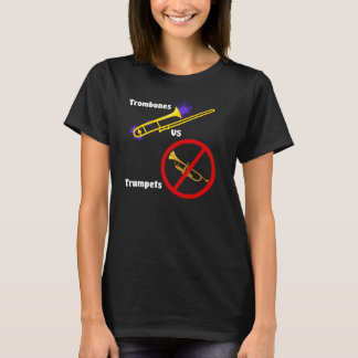 Trumpet för Trombone v (flickan) T Shirt