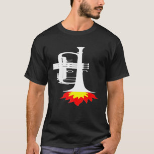 Trumpet - Förbud mot marschkonsertkonserter med tr T Shirt
