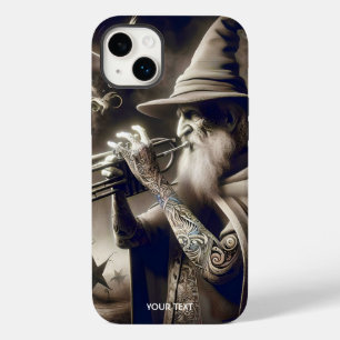 Trumpet Forest Fantasy Cute Wizard
