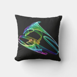 Trumpet Fractal Utomhuskudde