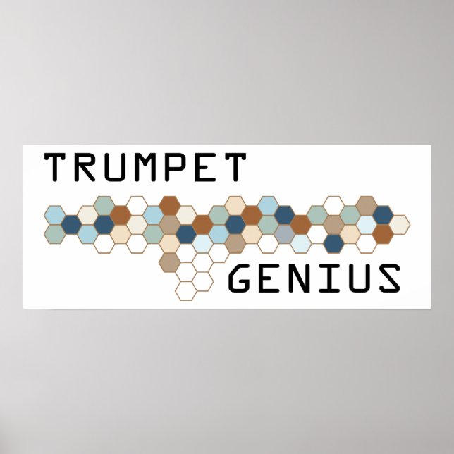 Trumpet Genius Poster (Framsidan)