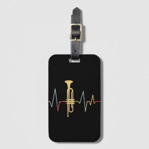 Trumpet Heartslag Bagagebricka