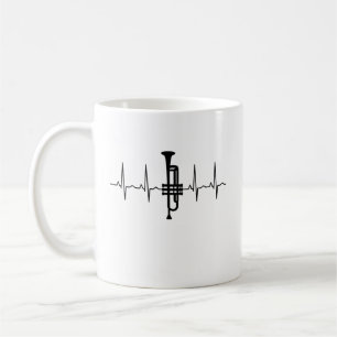 Trumpet Heartslag Kaffemugg
