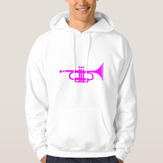 trumpet hoodie (Framsida)