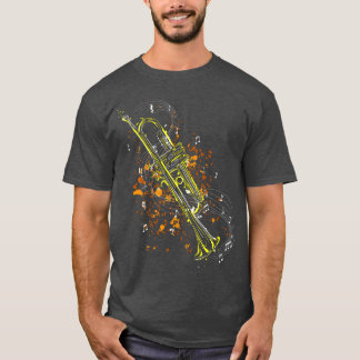 Trumpet Instrument Music loverrumpeter musikalgif T Shirt