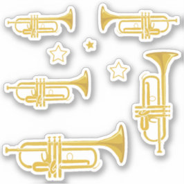 Trumpet Klistermärken