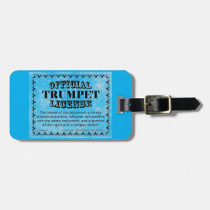 Trumpet License Bagagebricka