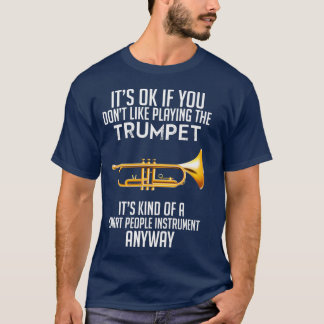 Trumpet Lover Trumpet Musician Jazz Lover Men T Shirt