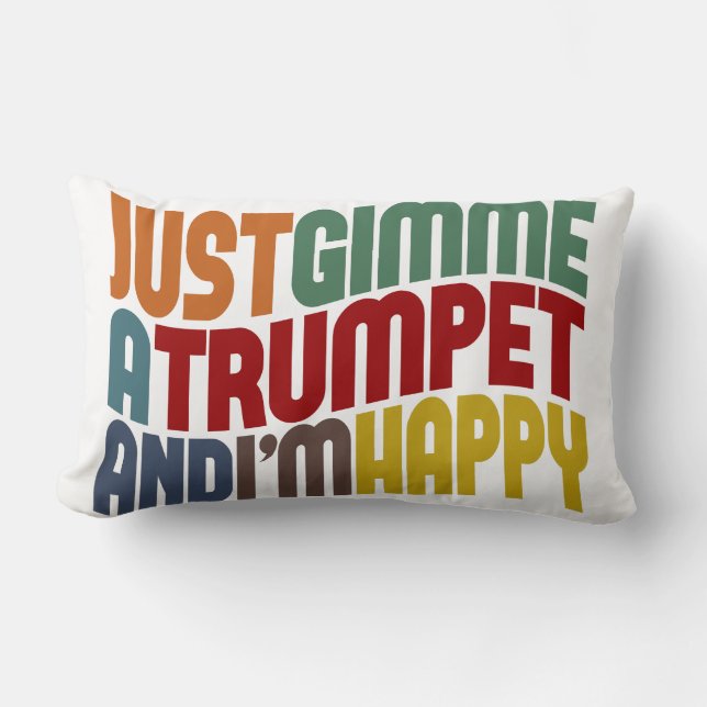 Trumpet Lumbarkudde (Framsida)