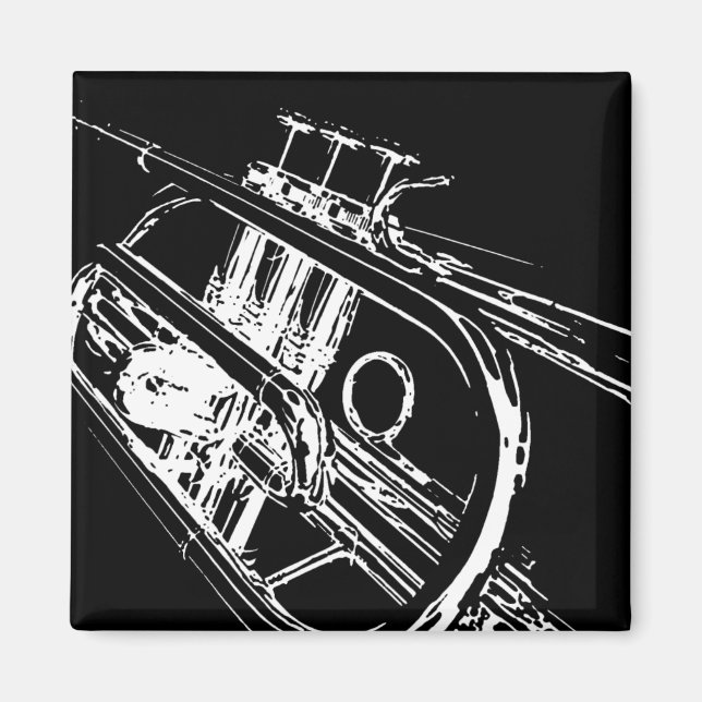 Trumpet Magnet (Framsidan)